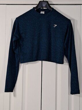Gymshark Long Sleeve Crop Tops